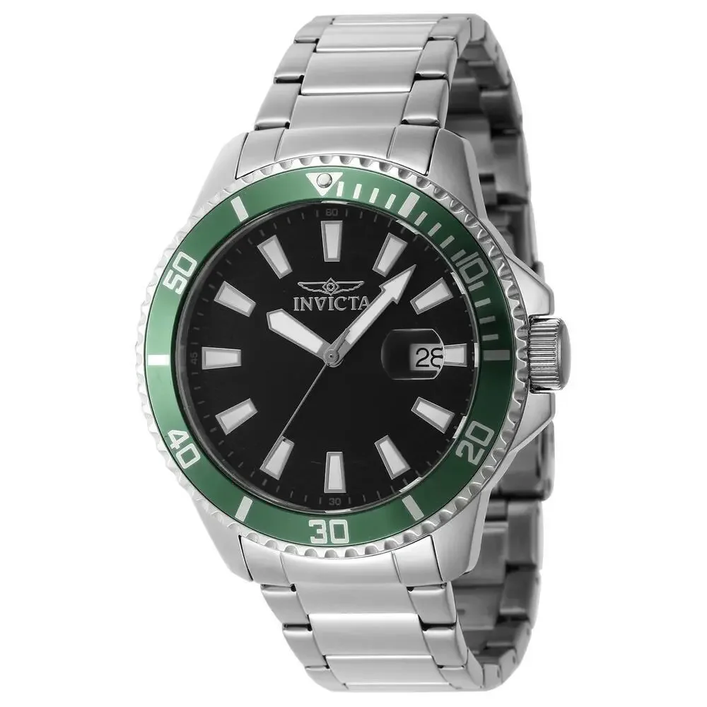 NWT Invicta 46075 Pro Diver | 3-Hand | Black | Men's Watch